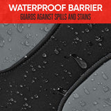 Waterproof Seat Cover for Toyota Tacoma 60 40 Split Bench Muddy Water Fitted