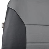 FULL Luxury 2Tone Geniune PU Leather 4pc Seat Covers - RealSeatCovers