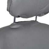 FULL Luxury 2Tone Geniune PU Leather 4pc Seat Covers - RealSeatCovers