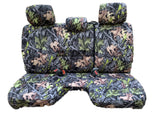 Seat Cover for Toyota Tacoma RCab XCab Front Notched Cushion Camo Bench - RealSeatCovers