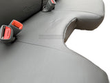 Seat Cover for Toyota Tacoma Genuine PU Leather Front Bench 3 Adjustable Headrest - RealSeatCovers