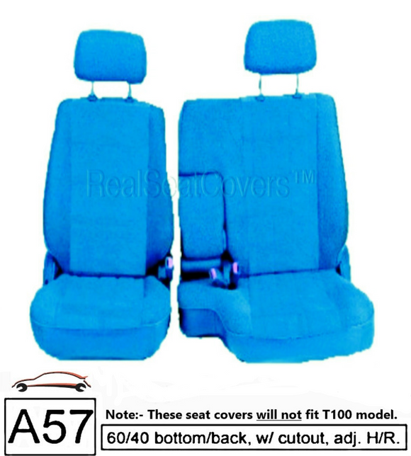 Seat Cover for Toyota Pickup Front 60/40 Split Bench Thick Set Fitted