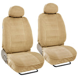 Front Bucket / Rear Bench 9pc Combo Seat Cover Set Airbag Safe - RealSeatCovers