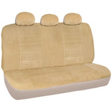 Front Bucket / Rear Bench 9pc Combo Seat Cover Set Airbag Safe - RealSeatCovers