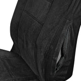 Front Bucket / Rear Bench 9pc Combo Seat Cover Set Airbag Safe - RealSeatCovers