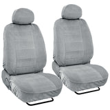 Front Bucket / Rear Bench 9pc Combo Seat Cover Set Airbag Safe - RealSeatCovers