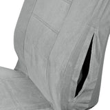 Front Bucket / Rear Bench 9pc Combo Seat Cover Set Airbag Safe - RealSeatCovers