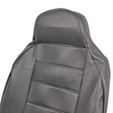 FULL Geniune PU Leather Front 2 High Back Bucket Seat Covers - RealSeatCovers
