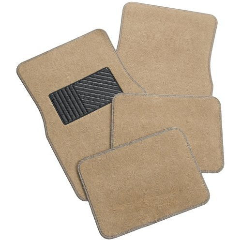 Multi Season Carpet Floor Mats 4pc Set - Fit Most Car, SUV, Van - RealSeatCovers