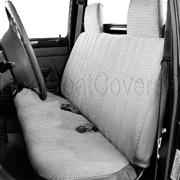 Seat Cover for 1991 - 1997 Chevy S10 Pickup Front Solid Bench Custom Fit