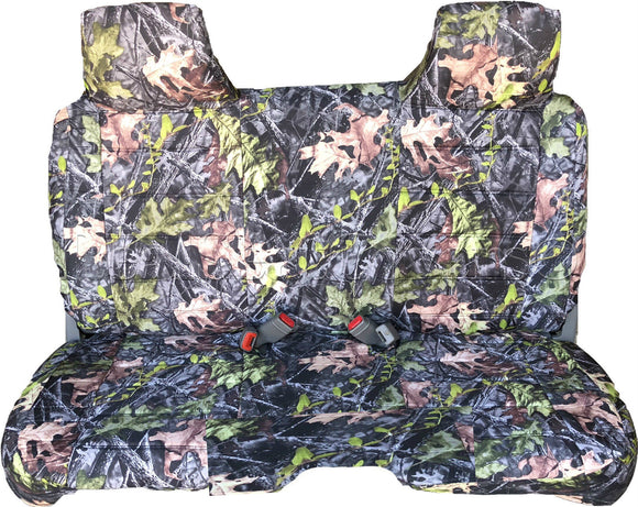 Seat Cover for Toyota Pickup Thick Triple Stitched Exact Fit Camo Bench - RealSeatCovers