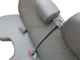 Seat Cover for Toyota Tacoma Genuine PU Leather Front Bench 3 Adjustable Headrest - RealSeatCovers