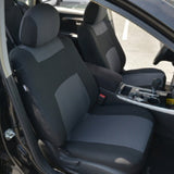 Sports Rome Seat Covers Breathable Flat Cloth Airbag Rear Combo Set
