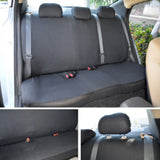 Sports Rome Seat Covers Breathable Flat Cloth Airbag Rear Combo Set