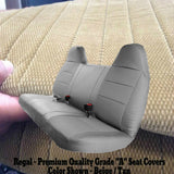 Seat Cover for Ford F-Series F150 F250 F350 F450 F550 Bench Custom Made - RealSeatCovers