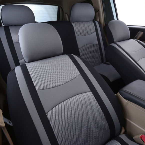 Semi Custom Mesh Seat Covers Breathable 8mm Thick Airbag Safe - RealSeatCovers