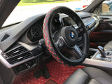 Premium 100% Genuine Diamond Series Steering Wheel Cover Odorless - RealSeatCovers
