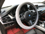 Premium 100% Genuine Diamond Series Steering Wheel Cover Odorless - RealSeatCovers