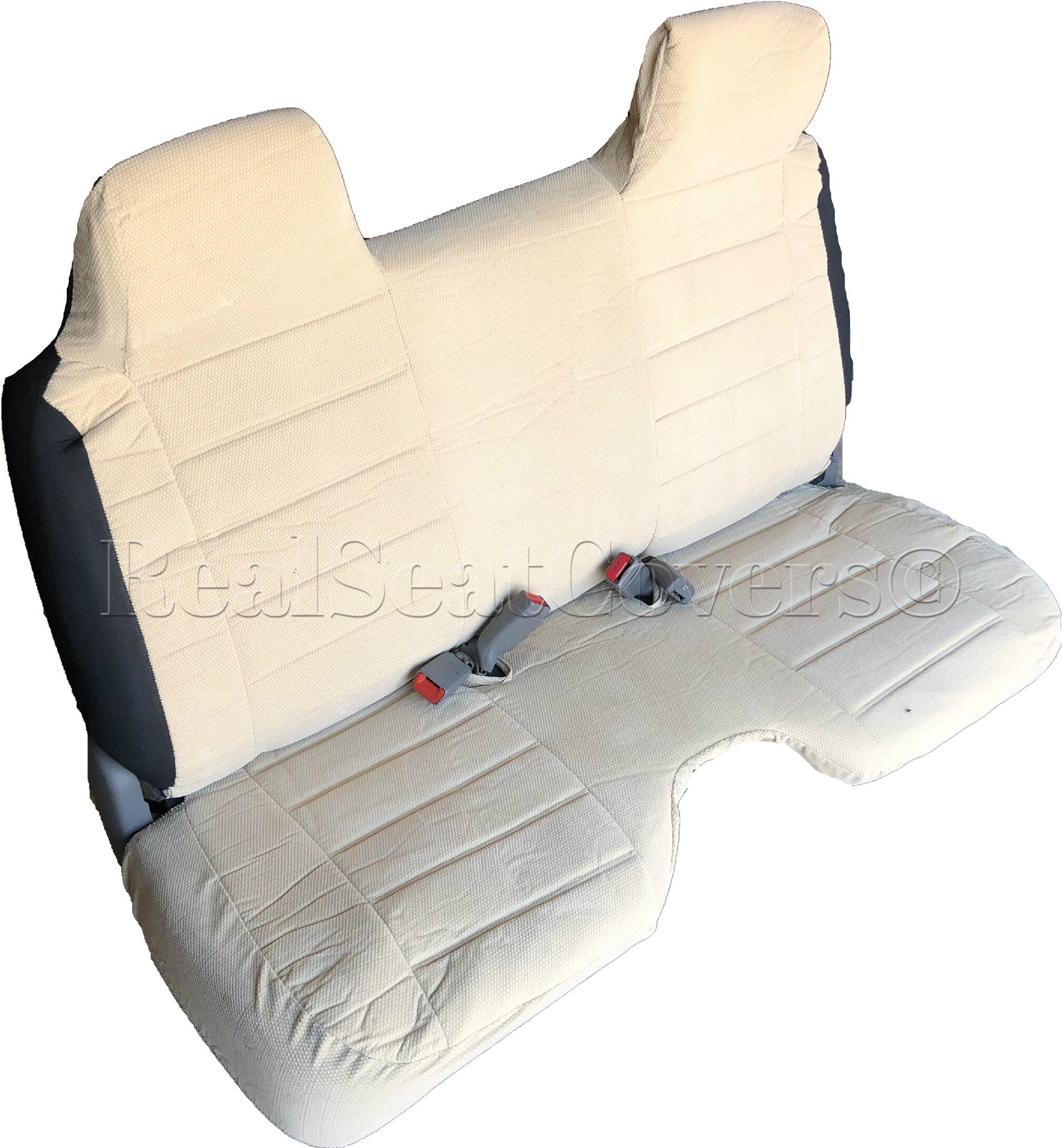 Realseatcovers seat cover for toyota tacoma 10mm thick front bench a27 molded headrest large notched cushion deals