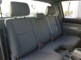 Seat Covers for Toyota Tacoma Front Bench 3 H/R Notched Cushion Exact Fit