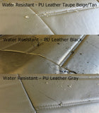Seat Covers for Nissan Quest 8pc 2 Row Genuine PU Leather VAN - RealSeatCovers