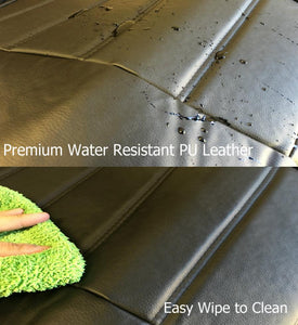 Low Back 4pc Premium PU Leatherette Semi Seat Cover for Kia - RealSeatCovers