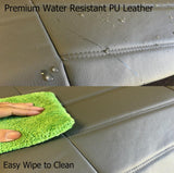 Low Back 4pc Premium PU Leatherette Semi Seat Cover for Honda - RealSeatCovers