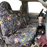 Seat Cover for Ford F-Series Full Size Front Bench Molded High Back Headrest - RealSeatCovers