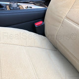 Easy Slip on 4pc Front 2 Bucket Seat Covers Set for Toyota Tacoma - RealSeatCovers
