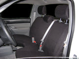 Seat Covers for Toyota Tacoma Front Bench 3 H/R Notched Cushion Exact Fit