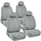Seat Covers for Toyota Sienna 8pc 2 Row 12mm Thick VAN - RealSeatCovers