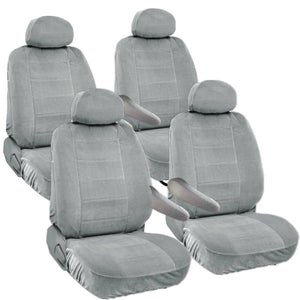8pc 2 Row 12mm Thick Seat Covers for VAN or SUV Semi Custom Fit - RealSeatCovers