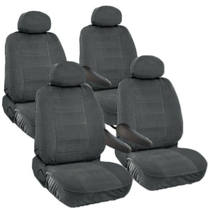 8pc 2 Row 12mm Thick Seat Covers for VAN or SUV Semi Custom Fit - RealSeatCovers