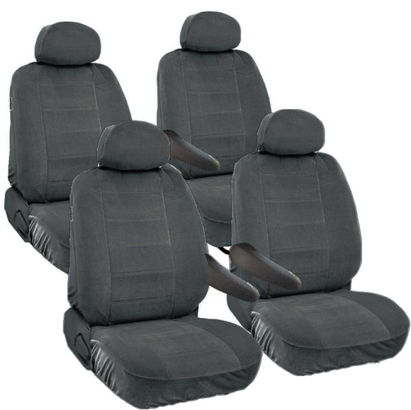 Seat Covers for Dodge Grand Caravan 8pc 2 Row 12mm Thick - RealSeatCovers