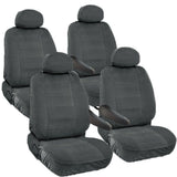 Seat Covers for Kia Sedona 8pc 2 Row 12mm Thick VAN - RealSeatCovers